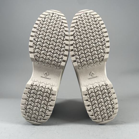 Women's 11 Men’s 9 Converse Lugged 2.0 Chunky High Top Sneaker Casual Shoe Brown - Picture 4 of 9